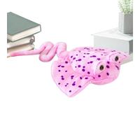 Manta Ray Stuffed Toy - 35x29x9cm Plush Animal Doll, Soft PP Cotton Material, Cute Marine Design, Lightweight Portable Feel | Fish Plush Toy Decoration, Cuddly Gift for Kids Travel Use