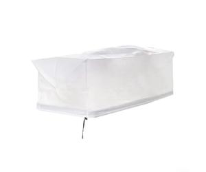 Manta rectangular para plantas de invierno para balcón, caja de flores, tela no tejida, bolsa de protección contra heladas para jardín al aire libre y plantas de umbral (100 x 40 x 45 cm)