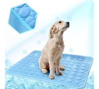 Manta Refrescante para Perros Gatos, Esterilla Refrescante para Perros y Gatos Alfombra de Enfriamiento, Alfombra de Refrigeración para Mascotas, Alfombrilla de Refrigeración para Mascotas(70x55 cm)