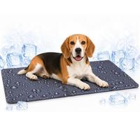 Flamingo Esterilla refrescante para Perros - Esterilla refrescante para Gatos - M 70x50x0.6cm Plegable Impermeable Gel autorefrigerante Esterilla refrigerante Drop