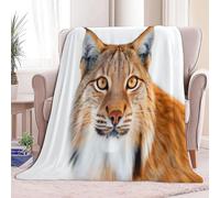 Manta Sherpa 100 x 130 cm Fotografiando La Vida Silvestre Plaid Calientes y Cómodas, Manta de Mullida y Suave Blanco, Reversible, Hipoalergénica, para Silla Sofá Cama Oficina