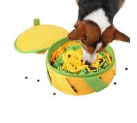 Manta Snuffle para cachorros - Base inferior antideslizante, juguete para rastrear el aroma, juego cerebral de enriquecimiento | Instinto natural fomento comer ralentizamiento Sosti