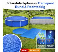 Cobertura Solar Para Piscina Rectangular De Estructura De Acero 549 X 274Cm