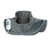 Manta Térmica Cuello Hombros Almohadilla Eléctrica 3 Ajustes Temperatura Lavable