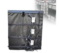 Manta térmica de tambor con controlador de temperatura, aislamiento impermeable para tanques y tuberías de plástico