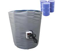 Manta térmica de tambor con controlador de temperatura, aislamiento impermeable para tanques y tuberías de plástico