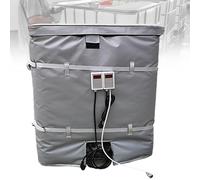 Manta térmica de tambor para bolsas IBC, 2300 W/4000 W, impermeable, ajustable de 0 a 120 °C, calor rápido y uniforme, silicona ignífuga de 1000 L/275 galones