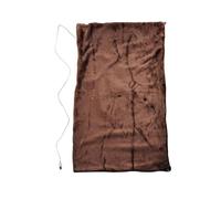 Manta térmica eléctrica USB, tela suave y cómoda, 100 x 65 cm, manta térmica portátil, envoltura de calefacción eléctrica suave, 3 ajustes de calor alimentada por USB, para hombres, mujeres, amigos y