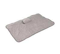 Manta Térmica, Manta Eléctrica Lavable a Máquina con Calentamiento Rápido Alimentado por USB(Gato gris)