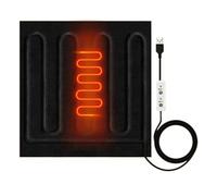 Manta Térmica Portátil: Almohadilla Eléctrica De Grafeno, Manta De Viaje De Calentamiento Rápido, Ropa De Cama Para El Automóvil Y El Hogar, Cojín Calentador De Pies Para Uso En Interiores Y E