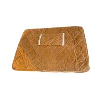 Manta térmica USB inalámbrica con control constante y tela de terciopelo de cristal, lavable para sofá, cama, escritorio de oficina o (marrón)