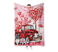 Manta Valentín, Manta De Elfo,Para Mi Esposa, Aniversario De Boda, San Valentín, Regalos Románticos Para Ella,Regalo De Cumpleaños,Regalos Originales Para Parejas (pink1)