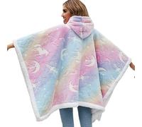 Manta Vestible | Sudadera Térmica Fosforescente | Cálida Manta Usable - Para Mujeres Adultas, Madres, Viajeras - Hogar, Oficina, Camping, Conciertos al Aire Libre