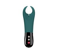 Manta - Vibrador de Pene para Hombres y Parejas, Juguete Sexual Masturbador, 12 Modos, Silicona, Turquesa 240 g