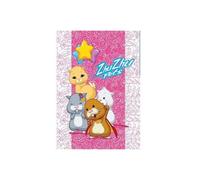 Manta - Zhu Zhu Pets - 130 x 160 cm - 100% poliéster - Rosa - Estilo infantil