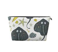 Mantarraya de Vida Marina, Bolsa de artículos de tocador Bolsa de Maquillaje Bolsa de cosméticos Bolsa de artículos de tocador de Viaje portátil