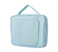 Mantas Bíblicas Para Hombre - Poliéster 28X22X6Cm | Estuche de transporte bíblico grande con bolsillos, organizador de viaje, estuche bíblico con asa, soporte para libros con cremallera resistente al