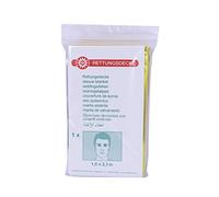 Mantas de emergencia nobamed 50 unidades Oro/Plata Tamaño 1,6 m x 2,1 m.