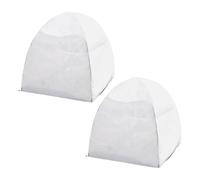 Mantas de heladas para plantas al aire libre, tienda de campaña transpirable, 22 x 22 pulgadas, para pájaros, conejos, ardillas, arbustos, árboles frutales, rosas, patio