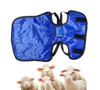 Mantas de ternera para invierno, impermeable, ropa cálida de animales de ganado, manta de cabra, para pasto, granero, invierno, pastoreo, protección nocturna, temporadas lluviosas
