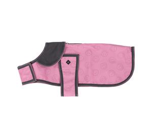 Mantas exteriores Dog rug turnout colección QHP - Misty blue / 65