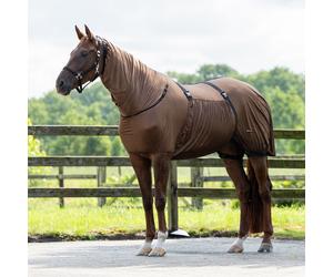 Mantas exteriores Eczema rug QHP - Steel blue / 195