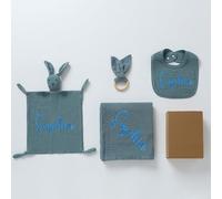 Mantas Personalizadas Con Nombre Bebe,regalo Bebe Personalizado,set Bebe Recien Nacido,doudou Personalizado,mantas Bebe Personalizadas (E,NO name)