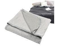 Mantas Refrescantes Para Sensibles Al Calor Con Enfriamiento Rápido | Transpirable Y De Secado Rápido, Cómodo Para Dormir En El Sofá, Ligero Y Apto Para Todas Las Estaciones (Gray)