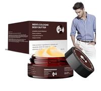 Manteca Corporal de Colonia para Hombre, Manteca Corporal con Feromonas, Nutrición Profunda y Fragancia Duradera, Potencia el Carisma, Especialmente Diseñada para Hombres