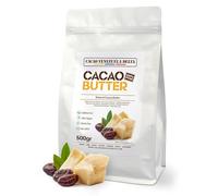 Manteca De Cacao 100% - Tipo Natural - Bolsa 500g - Calidad Extra - Cacao Venezuela Delta
