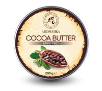Manteca de Cacao 200g - Burkina Faso - 100% Puro & Natural - Manteca de Semilla de Theobroma Cacao - Grandes Beneficios para Piel - Cabello - Rostro - Cuerpo - Labios - Cocoa Butter