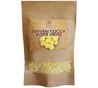 Manteca de Cacao Comestible 500g - Theobroma - Cacao Nibs - Raw Sin Refinar Manteca de Cacao - Pastillas de Manteca de Cacao Granulos - Hornear Manteca de Cacao Alimentaria para Hornear y Hacer