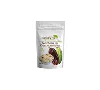 Manteca de Cacao en Obleas Bio 250g | Salud Viva | 100% Ecológica y Pura | Para Repostería, Chocolatería y Cosmética Natural | Vegana y Sin Gluten