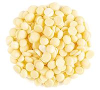 Manteca de cacao orgánica de uso alimentario - Gotas de manteca de cacao cruda para repostería