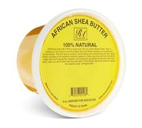 Manteca de karité africana 100 % pura, 473 ml, color dorado