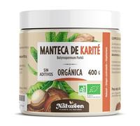 Manteca de Karité Orgánica 400 gr - 100% Vegetal - Uso alimentario - para Cuerpo - Cara - Piel - Pelo- Uñas - Cabello