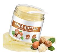 Manteca de Karite Pura 220g, Manteca de Karite, Hidratante y No Grasa, Tu Piel y Cabello Ya No Estarán Resecos, Manteca de Karité Adecuada para Todo Tipo de Piel