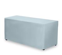 Mantel ajustable Gee Di Moda - 72 x 30 pulgadas azul beb para mesa rectangular de 6 pies - Tela lavable de alta resistencia - Para mesa de buffe
