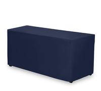 Mantel ajustable Gee Di Moda - 72 x 30 pulgadas azul marino ajustable para mesa rectangular de 6 pies - Tela lavable de alta resistencia - Para m