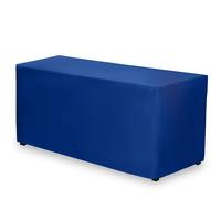 Mantel ajustable Gee Di Moda - 72 x 30 pulgadas azul rey para mesa rectangular de 6 pies - Tela lavable de alta resistencia - Para mesa de buffet