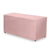 Mantel ajustable Gee Di Moda - 72 x 30 pulgadas, color rosa, para mesa rectangular de 1,83 m - Tela resistente y lavable - Para mesa de buffet de
