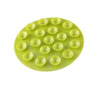 Mantel Antideslizante, Creative Estera de succión mágica Ventosas de Doble Cara Plato Antideslizante Tazón Cubiertos Mantel para bebés(Green)