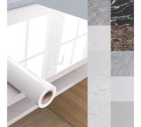 Mantel autoadhesivo de mármol con lámina de PVC, protección impermeable para mesas de comedor, mesas de café y armarios de cocina, papel pintado decorativo para muebles