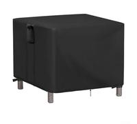 Mantel cuadrado de 22 pulgadas con revestimiento de poliuretano impermeable y cordón resistente al viento para protección contra la lluvia y el polvo al aire libre