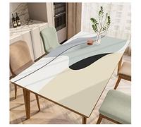 Mantel Cuero Mesa, Mantel Mesa Rectangular Impermeable, Manteles Piel Sintética Antimanchas, Protector de Mesa Salon Oficina Comedor Cocina, Tapetes para Mesa Hogar Decoracion(Size:90×140cm,Color:mi)