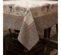 Mantel de algodón marrón Granfoulard Bassetti FONG 41 x8/12 plazas