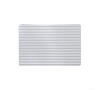 Mantel de barro de diatomeas de alta calidad, secado rápido y absorbente, estante de drenaje para uso en cocina (blanco)
