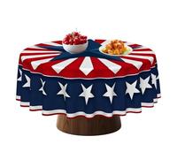 Mantel de Estados Unidos 4 de julio decorativo bandera estadounidense 180 cm