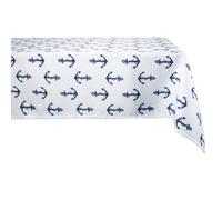 Mantel de exterior con estampado de anclas DII de 60 x 84 pulgadas