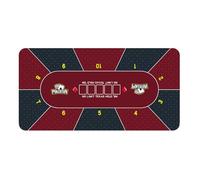 Mantel de , Mantel de ,Alfombra de Holdem 120x60cm | de Mesa de Cartas Antideslizantes para de , recaudación de Fondos, reuniones, temáticas, Noches de